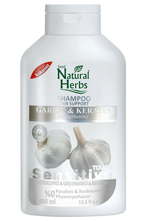 Natural Herbs Sarımsaklı Şampuan