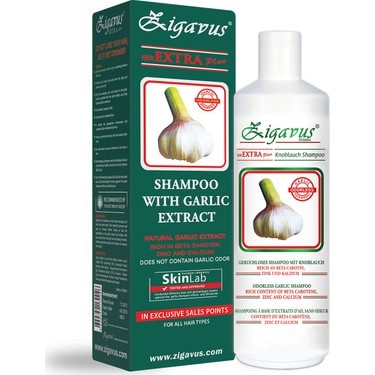 Zigavus Extra Plus Kokusuz Sarımsaklı Şampuan
