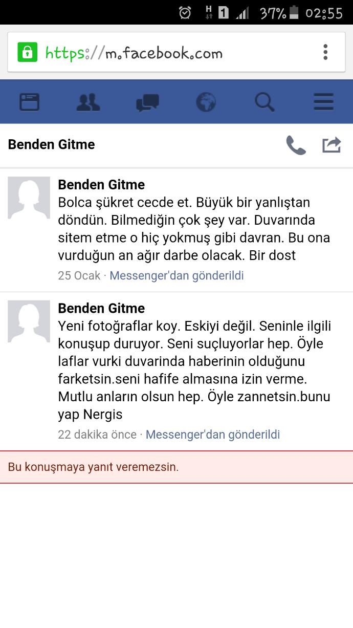 Anlamsız mesajlar?