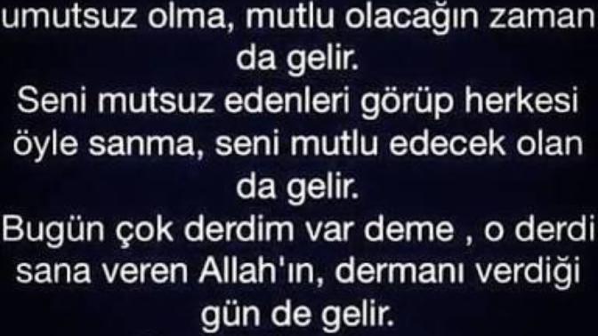 "Ve bazen iyi şeyler biter ki, daha iyileri başlayabilsin." Sizin için ne demek?