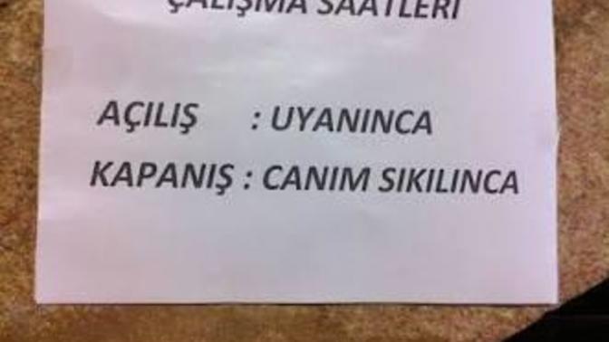 😊Böyle çalışma saatleriniz olsun ister miydiniz?