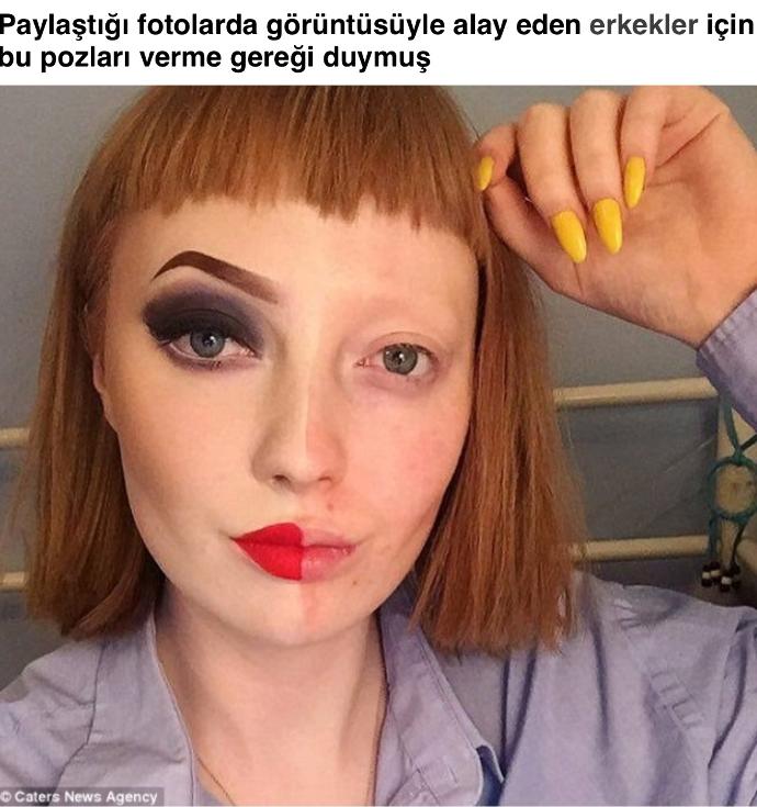 Makyajın gerçek gücünü bizlere gösteren genç kız hakkında ne düşünüyorsunuz?