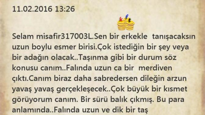 Kahve falı sonucum için ne düşünüyorsunuz?