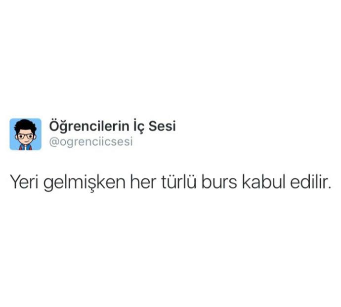 Herhangi bir kurum veya kuruluştan burs alıyor musunuz?