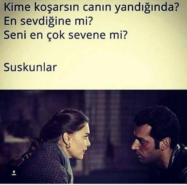 Kime koşarsın canın yandığında? En sevdiğine mi?  Seni en çok sevene mi ?