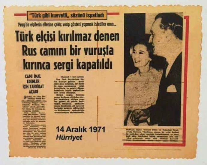 Kırılmaz camı bir vuruşla kıran türk elçisini duydunuz mu(Resimli) ?