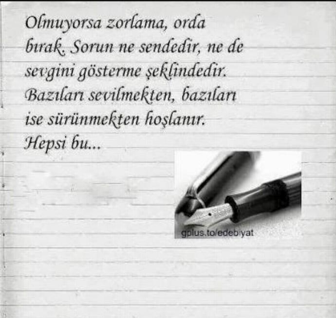 İstediginiz gibi gitmiyorsa işler, zorlar mısınız? Gurur mudur bu, vazgeçiş mi?