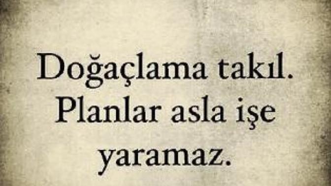 Hayatınızı planlı mı yaşıyorsunuz doğaçlama mı?