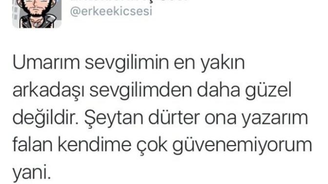 Sevgilinizin enbyakin arkadasina yan gozle bakar misiniz?