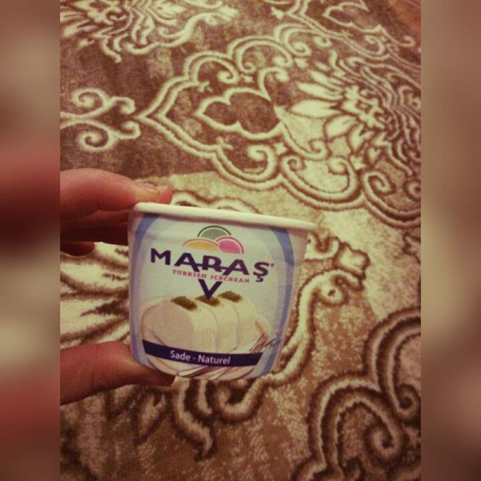Almanyada yiyebilcegim Maraş dondurma?