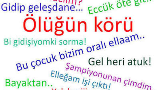 Bulunduğunuz şehre özgü şivelerden bir kaç tanesini yazar mısınız ✌?