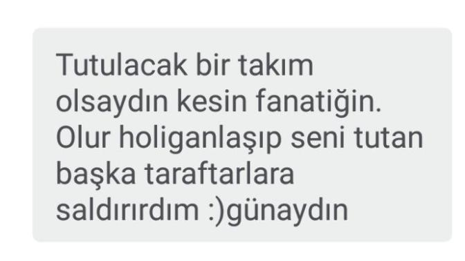 Böyle bir günaydın mesajı atan birine ne cevap verirdiniz?