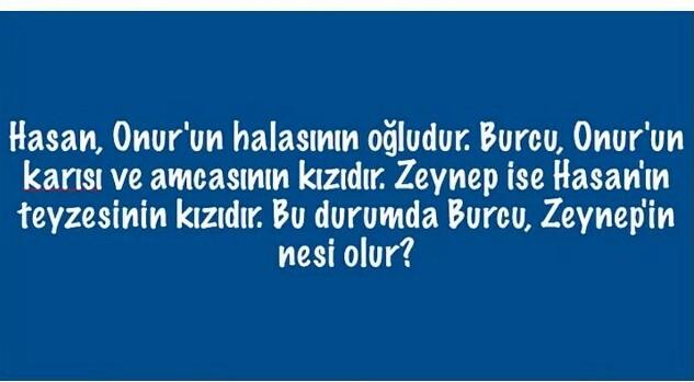Var mı akrabalarına güvenen :D ?