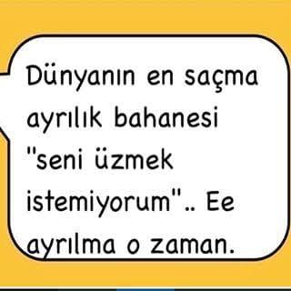 Sevgilinizden ayrılırken dürüst olsanız ne söylerdiniz?