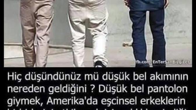 Düşük bel pantolon giyen  var mı :D?