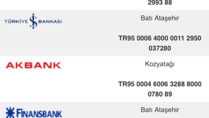 Arkadaşlar hesap numarası nedir aşağıdakilerde hesap numarası ne oluyor?