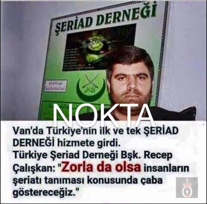 Arkadaşlar şeriat derneği kurulmuş :/?