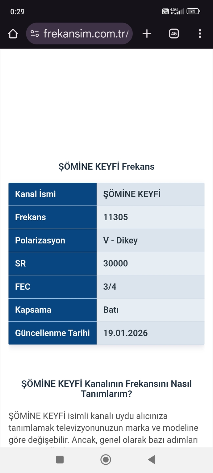 Digitürk'te uyduda şömine kanalı nasıl ayarlanır?