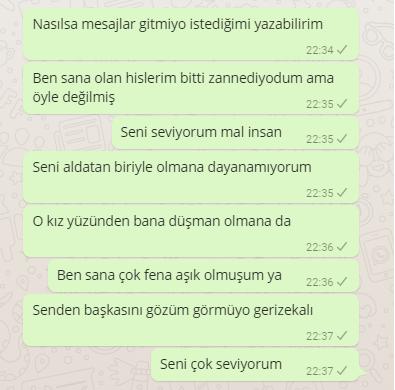 sizi whatsapptan engelleyen birine bunu yaptınız mı?