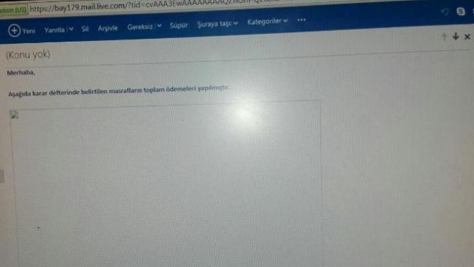 Mailime gelen dosyalar açılmıyor.. Arkadaşlar acil yardım lütfen?