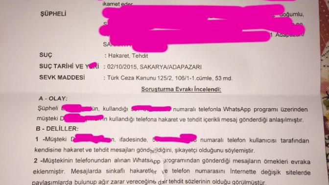 Mahkeme kağıdı geldi ne ceza alırım (resimli)?