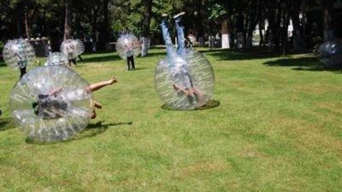 Balon futbolu oynadiniz mi hiç😎😂😁😊😜💃?