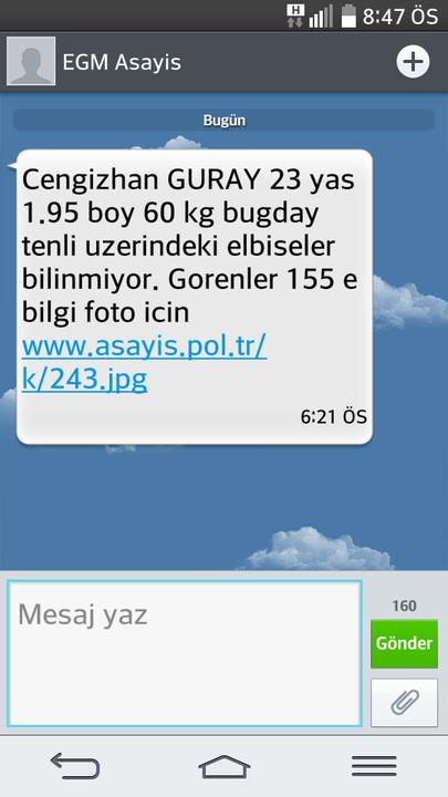 Emniyet genel müdürlüğünün gönderdiği bu mesajı siz de aldınız mı? Cengizhan GURAY kimdir?