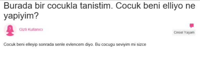 Kızlar soruyorda yok artık diyeceğimiz sorular berbat sizce 😃?