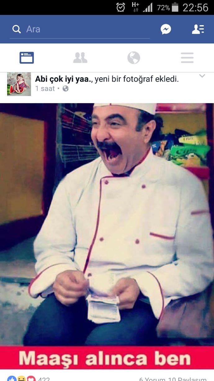 Maaşınizi aldiginizda ilk ne yaparsiniz ?