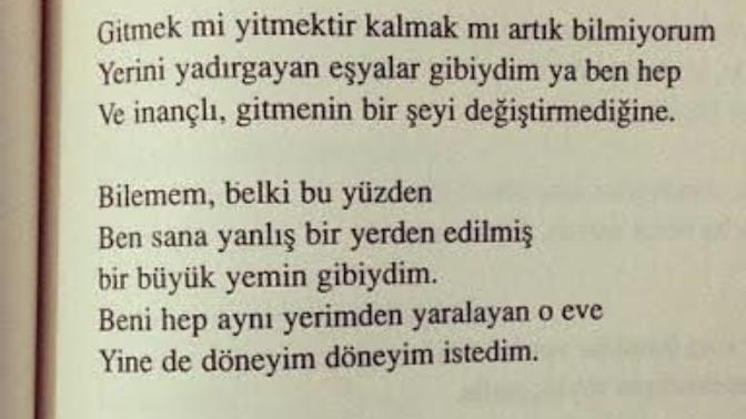 Gitmek midir zor olan, kalmak mı?