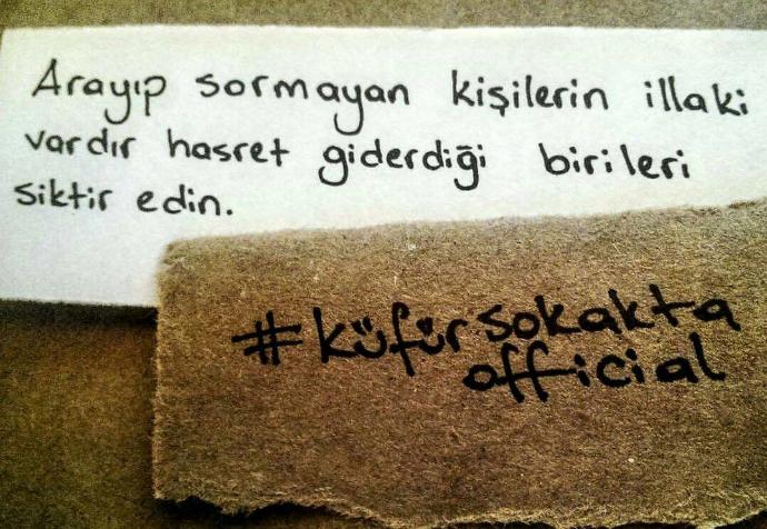 Şiir sokakta mı daha sami yoksa küfür sokakta mı sizce hangisi ?