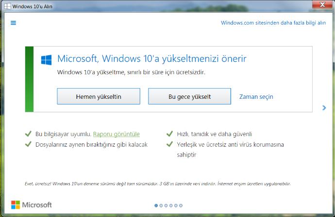 Windows 10'a geçmeli miyim, neden?
