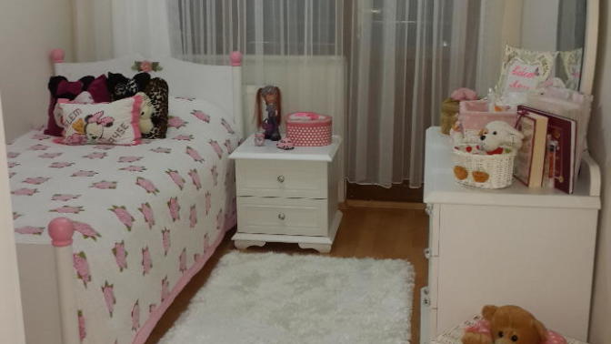 Bu da benim kizimin odasi... nasil olmus sizce?