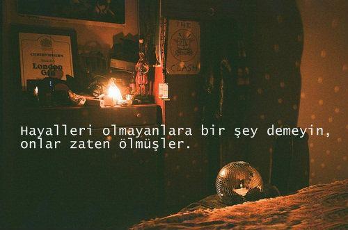 Gerçekleşmesini istediğin bir hayalin varmı?
