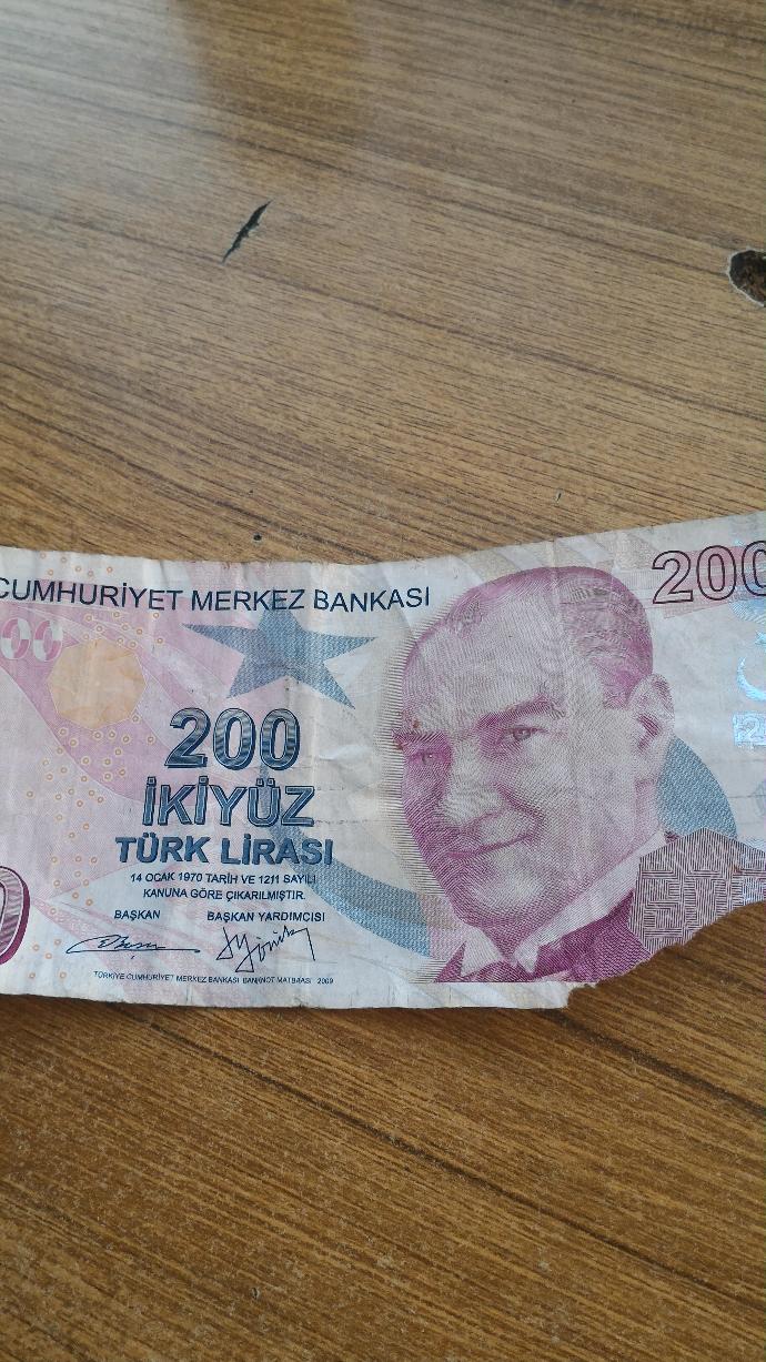 Bu parayı banka alırmı yırtık ?