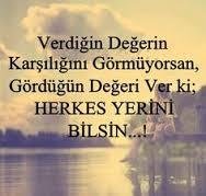 Verdiğiniz değerin karşılığını görüyor musunuz?