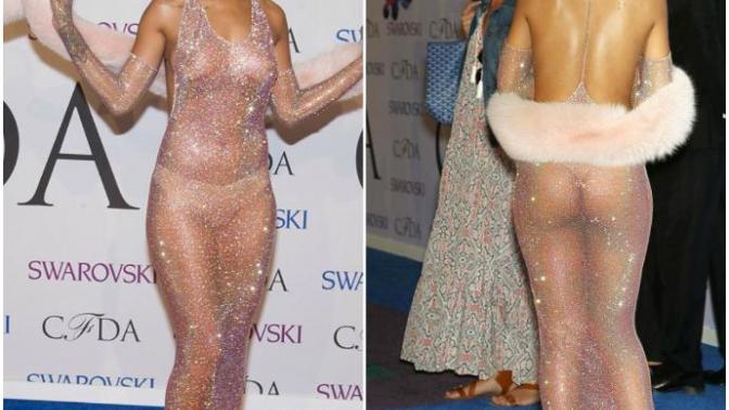 Rihanna'nin bu kiyafeti hakkinda ne düsünüyorsunuz? (Resimli) ajdjdk?