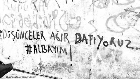 Düşünceler ağır. Kaldıramadık batıyoruz ya siz ?