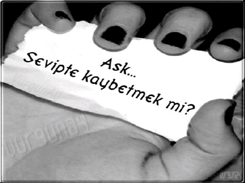 Aşk... Sevipte kaybetmek mi?