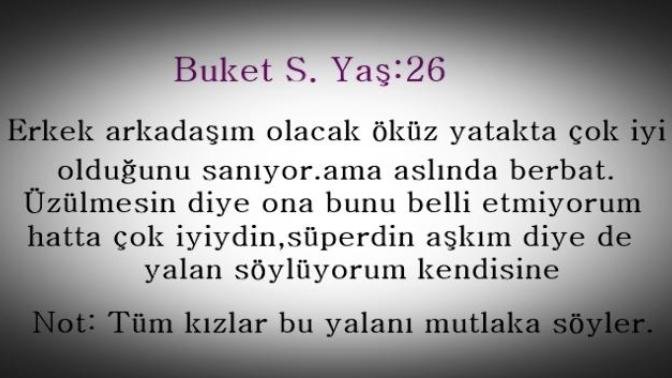 Vayyyyyy vayyyyy vayyyyy kızların itiraflarına bakın hele...:) hadi itiraf edin günah çıkarın kızlar itiraflar neler?