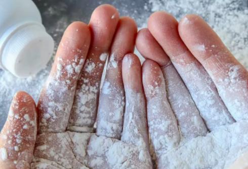 bebek pudrası gül suyu maskesi