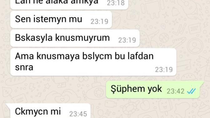 Bana sadece libidon tavan yapınca yazmandan sıkıldım dedim iyi demișmiyim?