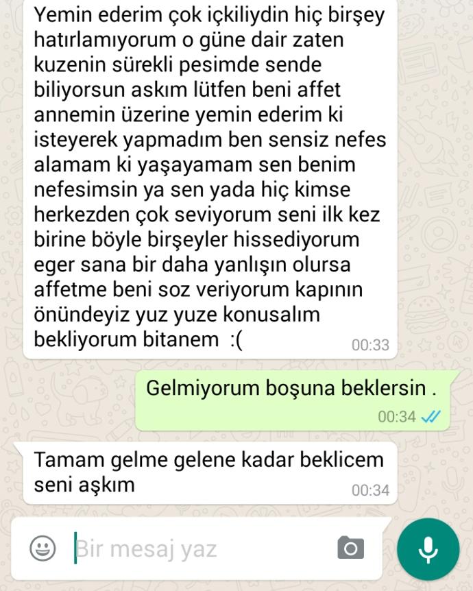 Sevgilim kuzenimle birşeyler yaşadı bu neyin ısrarı sizce?