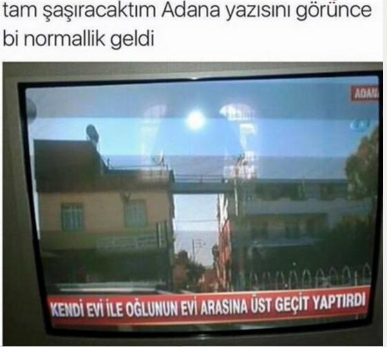 Apartmanlar arası üst geçit olabilir mi sizce ?