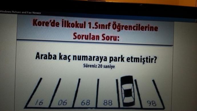 Zeka Sorusu. Doğru cevabı ilk bulan beş kişiye xper puanı. Doğru cevap ?