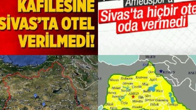 Sivas, sözde kurdistan sınırları içinde yer almasına rağmen, niye amedspora yer vermedi 😂😂 ?