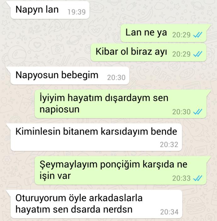 Dünyanın en ormantik eski sevgilisi değil mi sizcede?