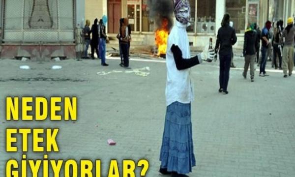 Etekli ya da fistanlı pkk lılar hakkında ne düşümüyorsunuz?