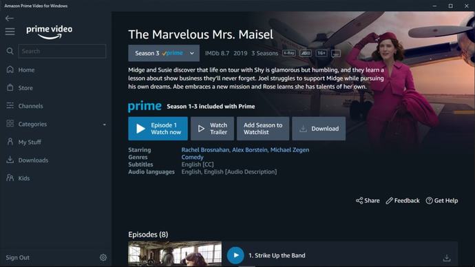 Amazon film indirme