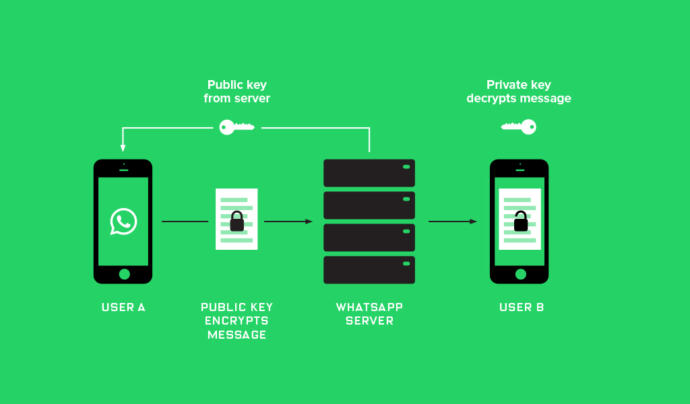 WhatsApp uçtan uca şifreleme